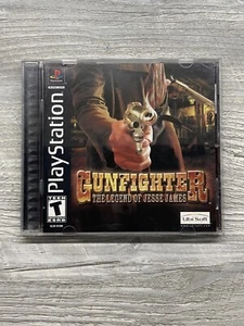 Gunfighter The Legend of Jesse James Playstation 1 PS1 - CIB W/Manual! Very Nice - Picture 1 of 4