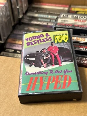 Young & Restless Something To Get You Hyped Ft Poison Ivy Cassette 1989 Hip-Hop - Image 1 of 4
