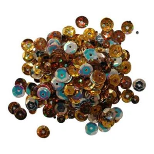 Clear Scraps Sequin Multi Pack 350 To 400 Pieces - Fall* - Picture 1 of 1