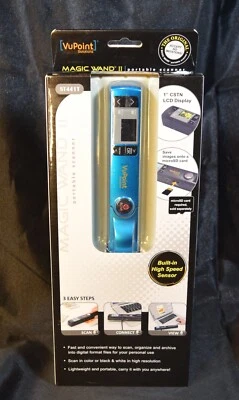 NEW VuPoint Magic Wand PDS-ST441T Handheld Scanner Work Home Travel Document NOS - Image 1 of 4