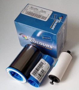 1x EVOLIS Hightrust R 3011 Kartendruck YMCKO for 200 CARD Printer Ribbon - Afbeelding 1 van 5