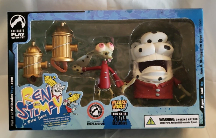 Ren & Stimpy Vintage Cartoon & TV Character Action Figures for