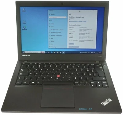 LENOVO ThinkPad X240 i5 1,9 GHz 256 SSD 8 GB RAM WIN 10 - Bild 1 von 4