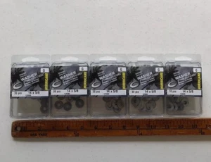 (150) Edelstahl verklebte Dichtscheiben 5/8" Außendurchmesser #14 - Bild 1 von 10