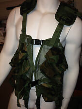 US Army Tactique Load And Bearing Enhanced Veste Haut Woodland Camo Tlbv