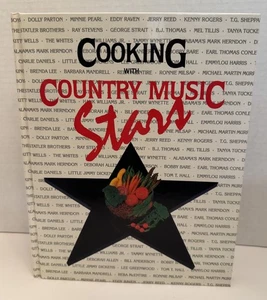 Cooking With Country Music Stars Recipe Cookbook 1991 Ed. Biographies 216 pages - Picture 1 of 8