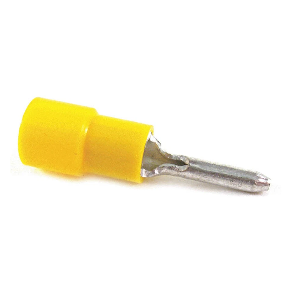 STA-KON 10RC-55PT Pin Terminal,Yellow,12 AWG,10 AWG,PK50 4RHF1 - Image 1 of 1