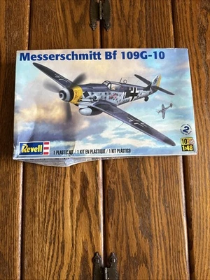Revell Messerschmitt  Bf 109G-10 Plastic Model Kit 85-5253 1/48 Scale New Sealed - Image 1 of 4
