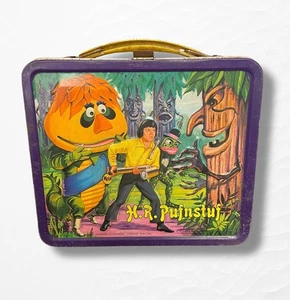 1970 H.R. Pufnstuf Metal Lunchbox - No Thermos - Picture 1 of 13