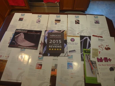 NORDOST Line Speaker Cable Interconnect Power Cable Literature  Audible Elegance - Image 1 of 4