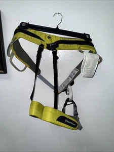 Men’s Zone Type C Harness XL-Yellow/grey/Black-Black Diamond -Climbing/mountain - Picture 1 of 7