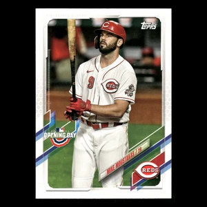 Mike Moustakas #129 2021 Topps Opening Day Cincinnati Reds Baseball Card MLB - Picture 1 of 3