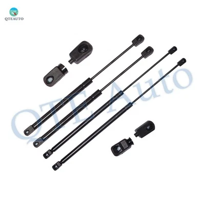Conjunto de 4 suportes de elevação de vidro traseiro capô dianteiro para 2006-2010 Ford Explorer - Imagem 1 de 4