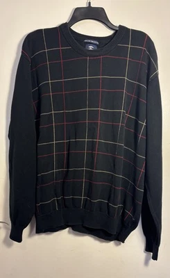 Pebble Beach Classics Sweater XL Navy Blue crewneck 100% fine pima cotton Golf  - Image 1 of 4