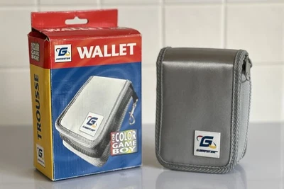 Vintage Wallet for Nintendo Game Boy Color Accessories + Original Box Carry Case - Image 1 of 4