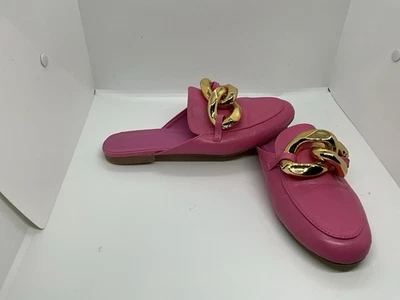 WOMENS PINK BOUTIQUE MULES - Image 1 of 4
