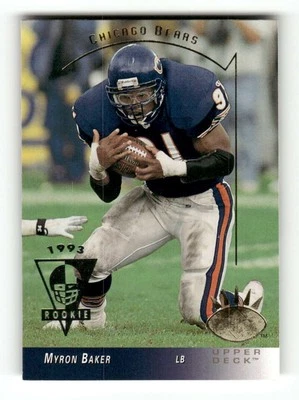 1993 SP #38 Myron Baker EX++ Excellent++ RC Rookie Bears BXCP17 - Image 1 of 2