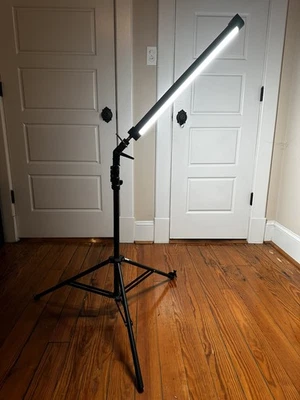 Adjustable Light Stand Mount – Fits LED Lights, Umbrellas, Flashes – Heavy Duty - Image 1 of 4