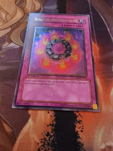 Yugioh Ring of Destruction DPKB-EN036 Ultimate Rare 1st Edition LP - Picture 1 of 2