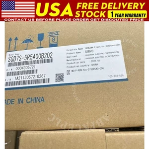 SERVO DRIVER YASKAWA SGD7S-5R5A00B202 SGD7S5R5A00B202 FREE TAX 1 PIEZA EE. UU. - Imagen 1 de 4