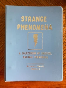 Strange Phenoma William R Corliss 1974 Ring Bound Good - Picture 1 of 4