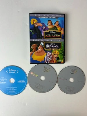 Disney The Emperors and  Kronks New Groove Blu-ray and DVD Combo Foto 1 de 4