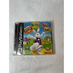 Easter Bunny's Big Day Playstation 1 PS1 Game Kids Holiday Fun - Picture 1 of 4
