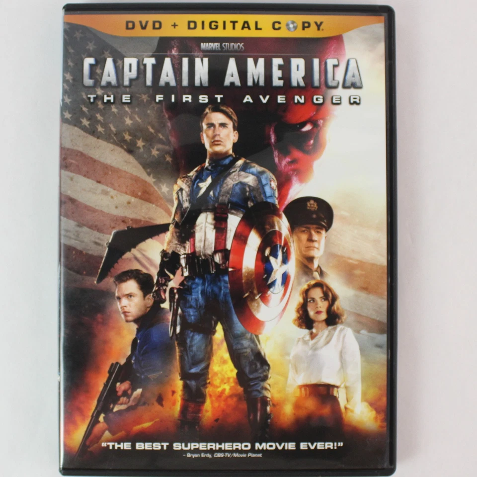 Captain America The First Avenger (DVD, 2011, Paramount Marvel Studios) - Image 1 of 1
