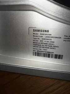 Samsung Odyssey Neo G95SC 49 inch Widescreen Curved OLED Gaming Monitor - Photo 1/2