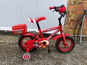 Apollo Firechief Kids 12" Bike With Stabilisers - Picture 1 of 11