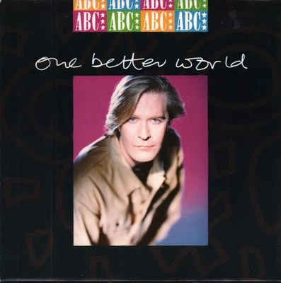 Abc One Better World 7" Vinyl UK Neutron 1989 - Pic Sleeve Hat Kleinen Aufkleber - Bild 1 von 3