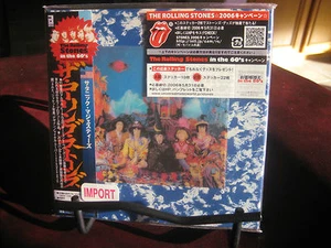 ROLLING STONES SATANIC REQUEST VERIFIED STICKER+ CARD JAPAN OBI CD 3D GATEFOLD - Picture 1 of 2