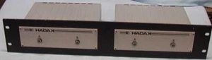 Par de interruptores HADAX (ahora ADC) en montaje en rack de 19" - Imagen 1 de 1