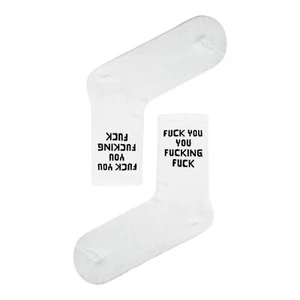 Crazy Funny Rude Socks/Gift Socks/Novelty Socks/Unisex Socks - Picture 1 of 1