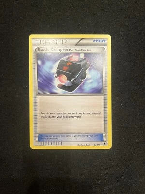 2014 XY PHANTOM FORCES BATTLE COMPRESSOR 92/119 TRAINER/UNCOMMON #92 NM - Image 1 of 2