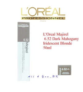 Loreal L'Oreal Professional Majirel 6,52 Dark Mahogany Iridescent Blonde 50 - Bild 1 von 4