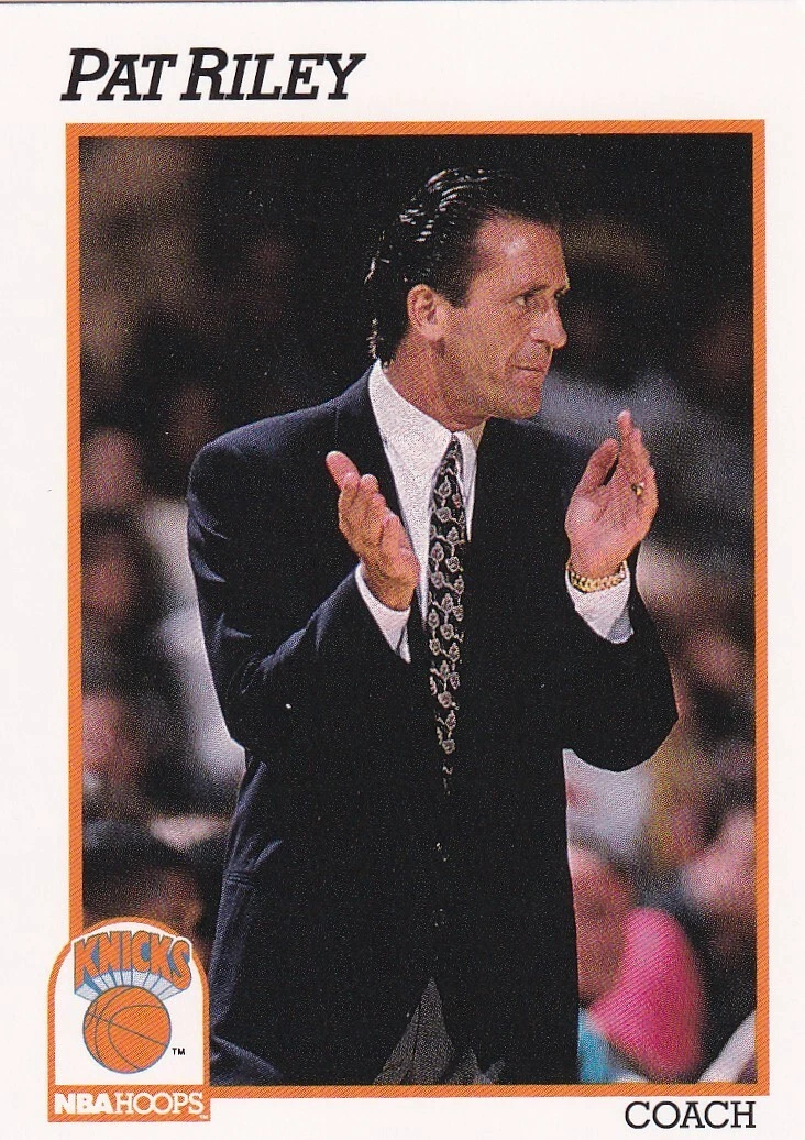 PAT RILEY 1991-92 NBA Hoops #238