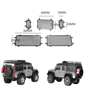 Rear Side Window Mesh Protective Net For 1/18 Traxxas TRX-4M Defender RC Car - Picture 1 of 6
