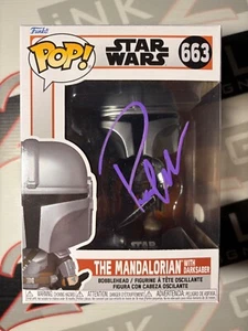 Pedro Pascal Signed Mandalorian Star Wars Funko Pop! Autograph ACOA Last of Us - Picture 1 of 2