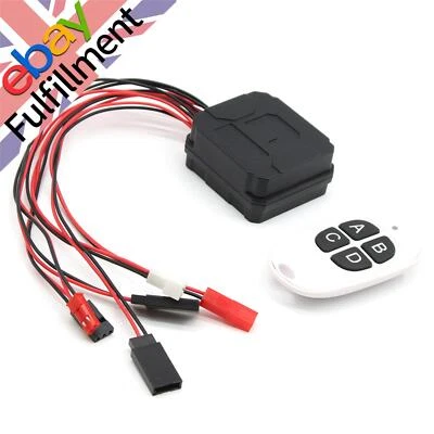 New Electric Winch Remote Controller Light Group Switch For RC TRX-4 SCX10 D90 M