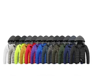 Winter Ultralight Coat Hooded Puffer Jacket Bubble Coat Duck-Down Jacket Mens - Picture 1 of 29