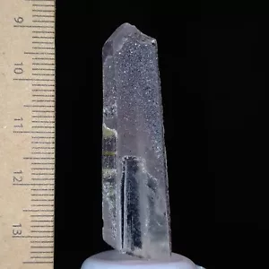 Quartz Muzo habit clear crystal with Specular Hematite 58.5ct Australian Stock - Picture 1 of 7