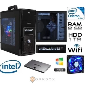 BLU EASY DUAL8GB PC DESKTOP DUALCORE 2,6GHZ RAM 8GB RAM HD 1TB WIFI DVI/VGA/HDMI - Foto 1 di 1