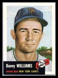 Davey Williams 1991 Topps Archives 1953 #120 New York Giants - Picture 1 of 2