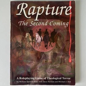 Rapture The Second Coming Roleplaying Game of Theological Terror QMS 2000 1995 - Picture 1 of 5