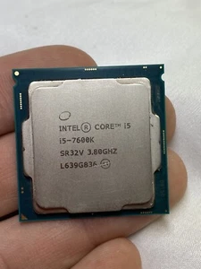 Intel Core i5-7600K 3.20GHz Turbo 3.80GHz Quad-Core Processor - Picture 1 of 2