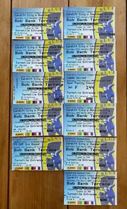 Cardiff City Home Tickets 2006/07 - Select from the drop down list - Picture 1 of 1