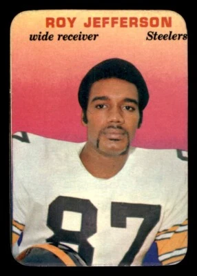 1970 Topps Super Glossy Football #17 Roy Jefferson EX/MT *d3 - Image 1 of 2