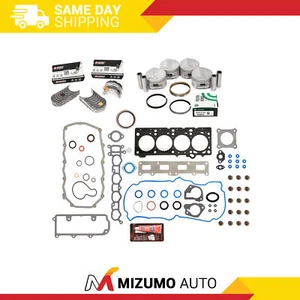 Full Gasket Set Pistons Bearings Fit 02-04 Dodge Caravan 2.4 DOHC - Picture 1 of 12
