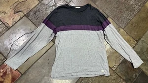 Marine Layer Jacob Pieced Crewneck Long Sleeve T Shirt Mens xlarge - Picture 1 of 4